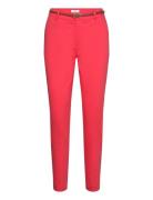 Bydays Cigaret Pants 2 - Bottoms Trousers Slim Fit Trousers Pink B.you...