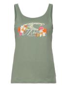 Luana Graphic Tank Top Sport T-shirts & Tops Sleeveless Green O'neill