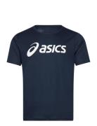 Core Asics Top Sport T-shirts Short-sleeved Navy Asics