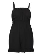 Onlnova Lux Strap Meg Playsuit Solid Ptm Bottoms Jumpsuits Black ONLY