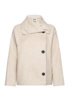 Tiaraiw Short Coat Ulljacka Jacka Cream InWear