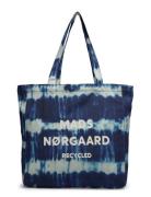 Recycled Boutique Aop Athene Bag Bags Totes Blue Mads Nørgaard