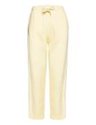 Cropped Trousers Bottoms Trousers Joggers Yellow Rosemunde