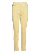 Callen High-Rise Slim Jean Bottoms Jeans Slim Yellow Polo Ralph Lauren