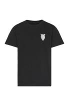 Regular Short Sleeve Heavy Single W Tops T-shirts Short-sleeved Black ...