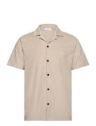 Lindbergh Ss Shirt Terry Beige