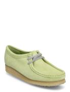 Wallabee Loafers Låga Skor Green Clarks Originals