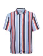 Carvajal Tops Shirts Short-sleeved Multi/patterned Mango