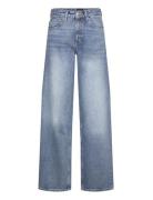 Rider Loose Bottoms Jeans Straight-regular Blue Lee Jeans