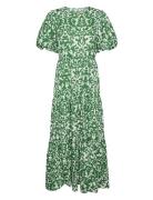 Yasgreena Ss Ankle Dress S. Maxiklänning Festklänning Green YAS