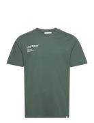 Brody T-Shirt Tops T-shirts Short-sleeved Khaki Green Les Deux
