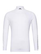 Aello Soft Compression Sport T-shirts Long-sleeved White J. Lindeberg