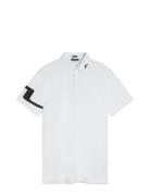 Heath Regular Fit Golf Polo Sport Polos Short-sleeved White J. Lindebe...