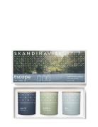 Escape Mini Candle Giftset 65G X 3 Doftljus Nude Skandinavisk