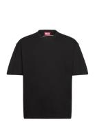 T-Boggy-Megoval-D T-Shirt Tops T-shirts Short-sleeved Black Diesel