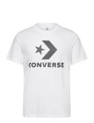 Converse Standard Fit Center Front Large Logo Star Chev Ss Tee Vit