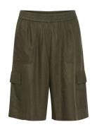 Kaffe Kamilia Shorts Khaki Green