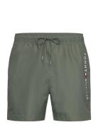 Medium Drawstring Badshorts Green Tommy Hilfiger