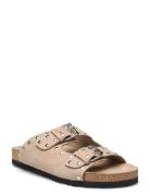 Slipper Platta Sandaler Beige Sofie Schnoor