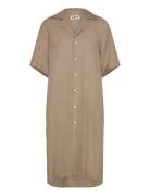 Hope Cherry Dress Mid Beige Beige