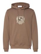 Egalité Hoodie 2.0 Tops Sweat-shirts & Hoodies Hoodies Brown Les Deux