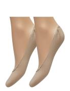 Th Women Ballerina Step 2P Lingerie Socks Footies-ankle Socks Beige To...