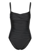 Rwshiitake Swimsuit Baddräkt Badkläder Black Rosemunde