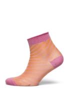 Elisa Glimmer Short Socks Lingerie Socks Regular Socks Orange Mp Denma...