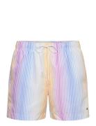 Medium Drawstring Print Badshorts Multi/patterned Tommy Hilfiger