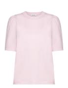 Rodebjer Dory Designers T-shirts & Tops Short-sleeved Pink RODEBJER