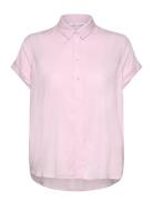Majan Ss Shirt 9942(Priser Som 22.03 Tops Shirts Short-sleeved Pink Sa...