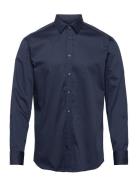 Regular Fit Mens Shirt Tops Shirts Business Navy Bosweel Shirts Est. 1...