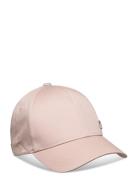Ck Cotton Cap Accessories Headwear Caps Pink Calvin Klein