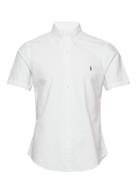 Slim Fit Oxford Shirt Designers Shirts Short-sleeved White Polo Ralph ...