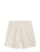 Nkfhinanna Loose Shorts Bottoms Shorts Cream Name It