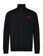 Linked Jacket Zip Designers Sweat-shirts & Hoodies Sweat-shirts Black ...
