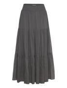 Diamondll Maxi Skirt Lång Kjol Black Lollys Laundry