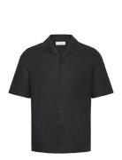 Saoscar Ap Shirt 14246 Tops Shirts Short-sleeved Black Samsøe Samsøe