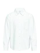 Shirt Oxford Tops Shirts Long-sleeved Shirts White Lindex