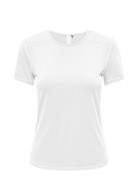 Onpmila Ss Train Tee Sport T-shirts & Tops Short-sleeved White Only Pl...