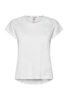 Emily Short Sleeve Sport T-shirts & Tops Short-sleeved White Kari Traa