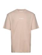 HAN Kjøbenhavn Boxy Tee S/S Artwork Beige