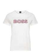 Eventsa_Logo1 Tops T-shirts & Tops Short-sleeved White BOSS