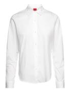 The Essential Shirt Tops Shirts Long-sleeved White HUGO