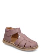 Classic™ Velcro Sandal Shoes Summer Shoes Sandals Purple Pom Pom