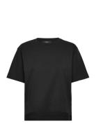 Multid Designers T-shirts & Tops Short-sleeved Black Weekend Max Mara
