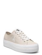 Calvin Klein Vulc Flatform Essential Mono Beige