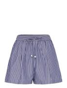 Esme Blue And White Stripe Shorts Bottoms Shorts Casual Shorts Blue AL...