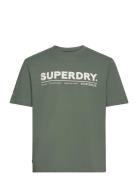 Superdry Sport Utility Sport Logo Loose Tee Grön