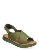 Oruga Sandal Platta Sandaler Khaki Green Camper